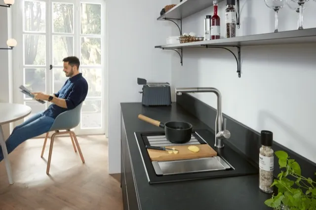 Villeroy & Boch Küchenarmatur „Subway Style Shower“ Ausladung 235 mm