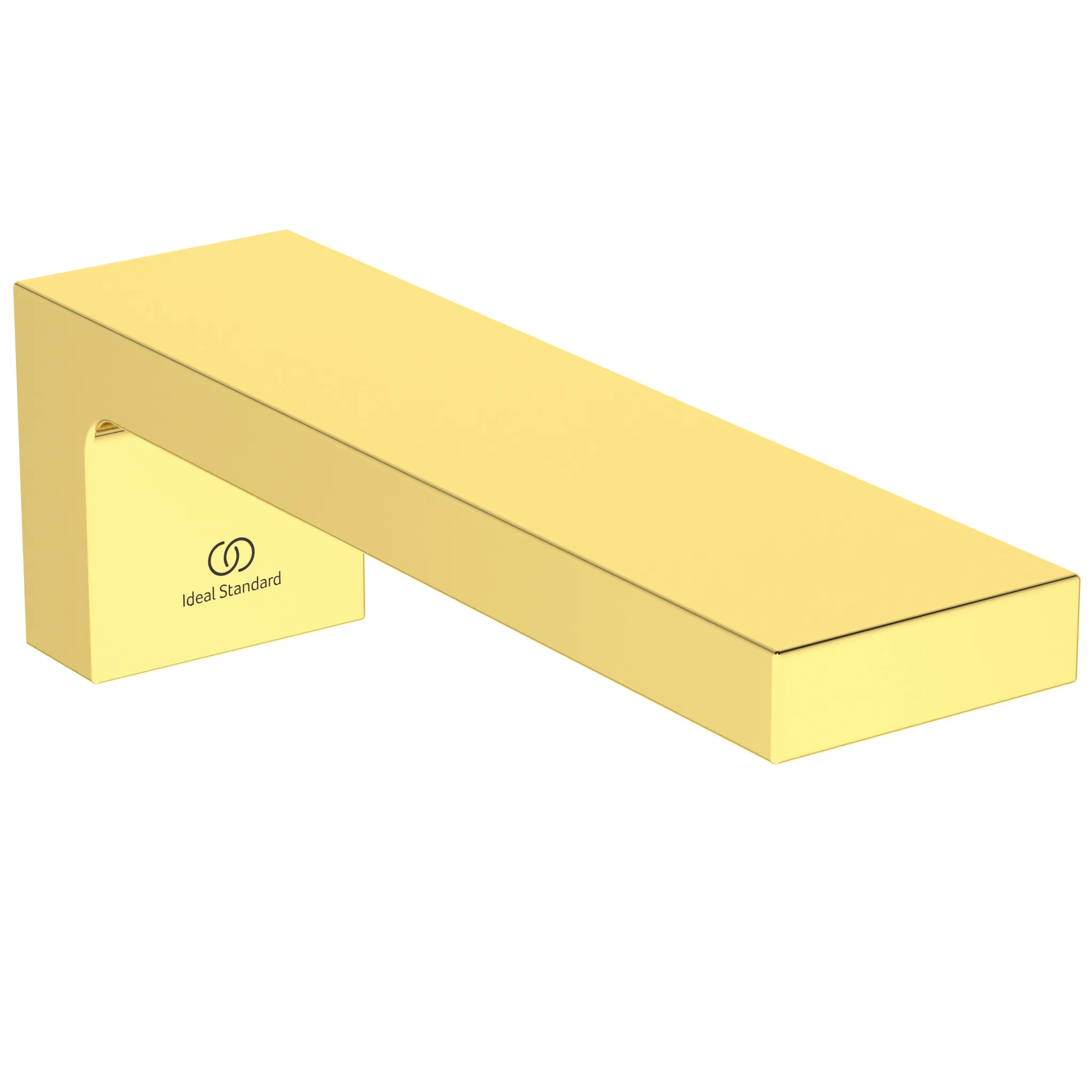 Wandauslauf Extra Ausladung 175mm Brushed Gold