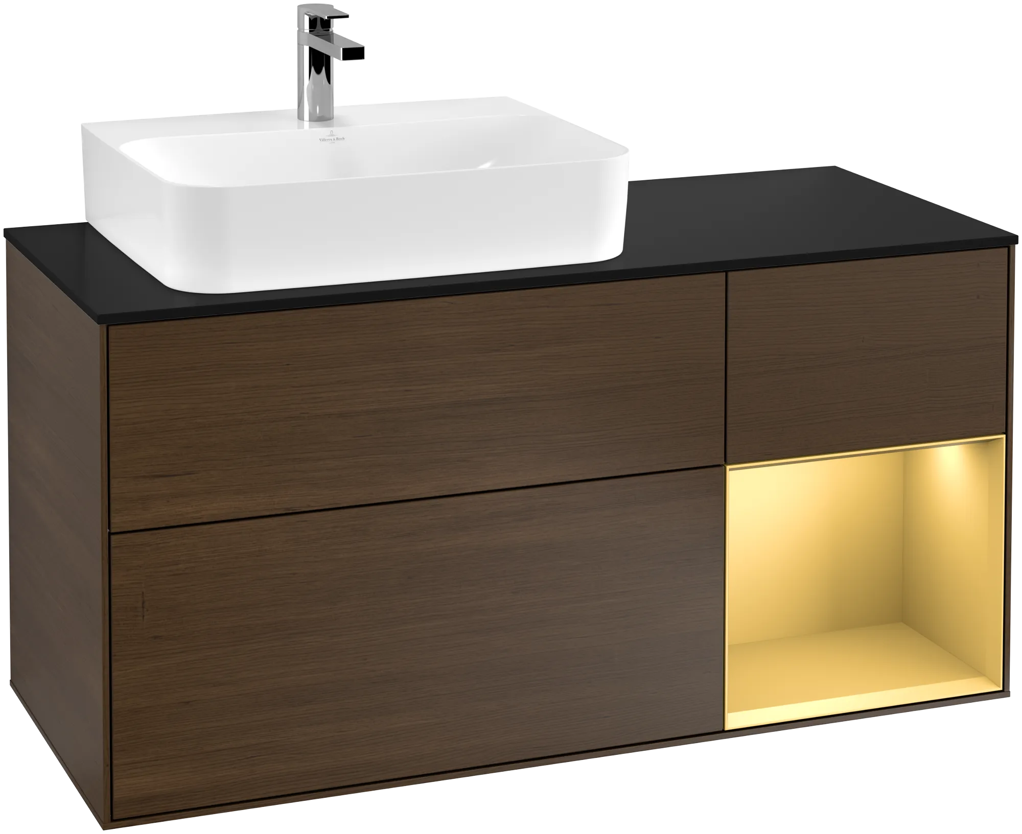 Villeroy & Boch Waschbeckenunterschrank Finion F15, 1200x603x501mm, links