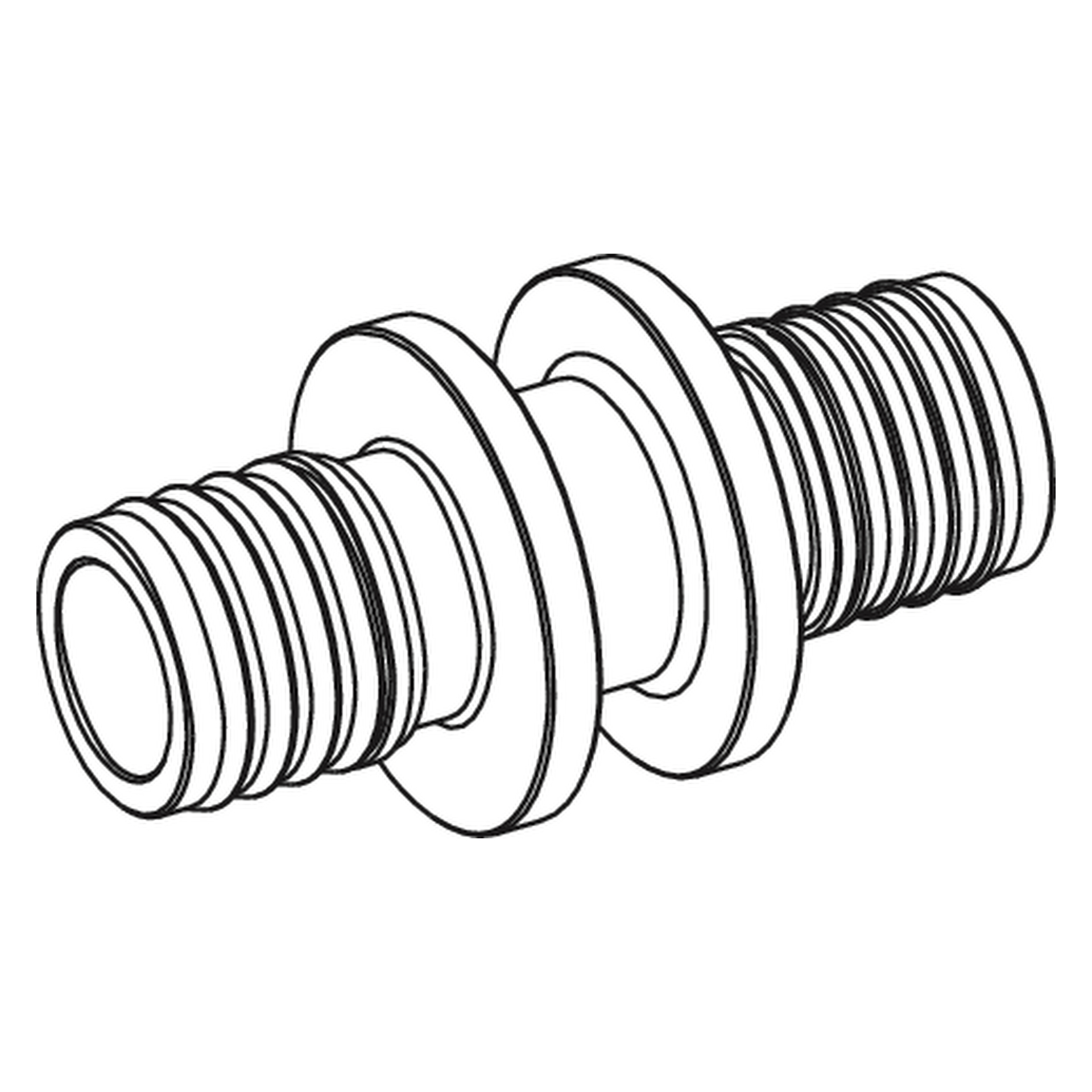 TECEflex Kupplung Dimension 16 × 16, Siliziumbronze TECEflex Kupplung Dimension 16 × 16, Siliziumbronze
