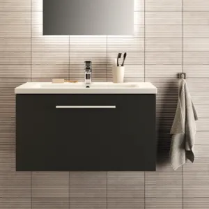 Ideal Standard Möbelwaschtischunterschrank i.life S 1 Auszug 800x375x440mm Carbongrau