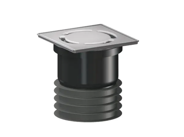 Bodenablauf PRONTO Primus, DN 100, 120 x 120 mm