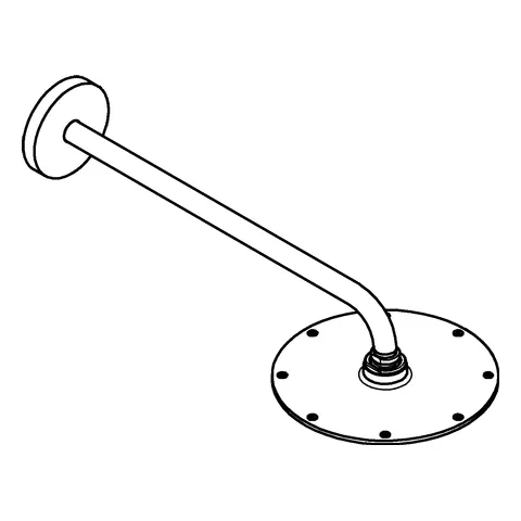 Grohe Rainshower Cosmopolitan 210 Kopfbrauseset, 1 Strahlart, chrom Grohe Rainshower Cosmopolitan 210 Kopfbrauseset, 1 Strahlart, chrom