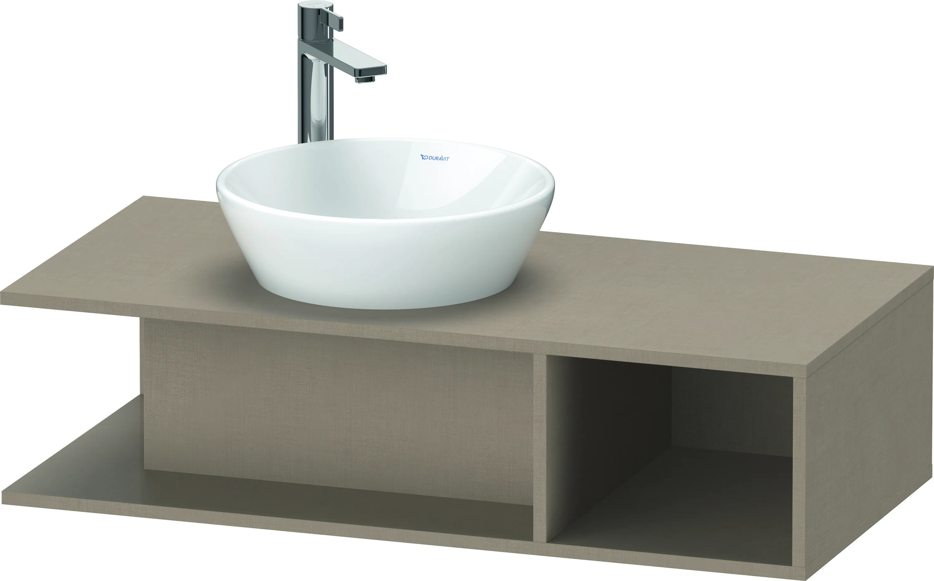 Duravit Waschtischunterschrank wandhängend „D-Neo“ 100 × 26 × 48 cm Leinen Duravit Waschtischunterschrank wandhängend „D-Neo“ 100 × 26 × 48 cm Leinen