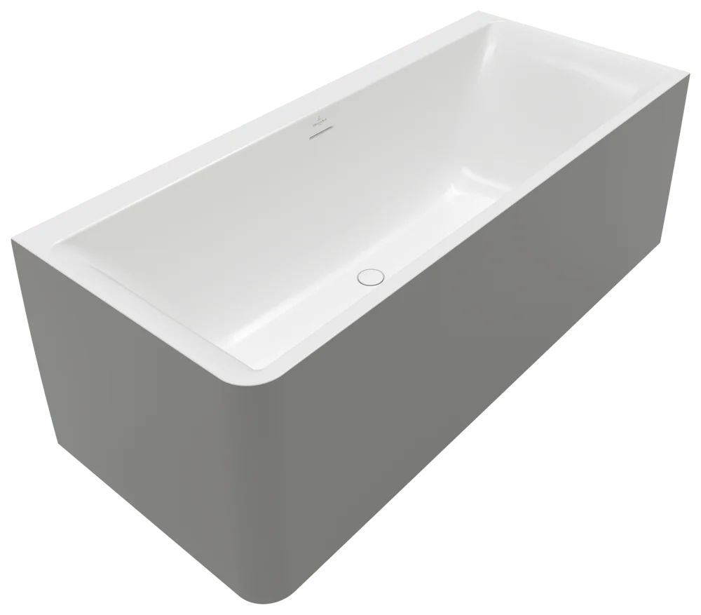Villeroy & Boch Subway 3.0 Vorwand-Badewanne links, 1800x800mm, Weiß Alpin