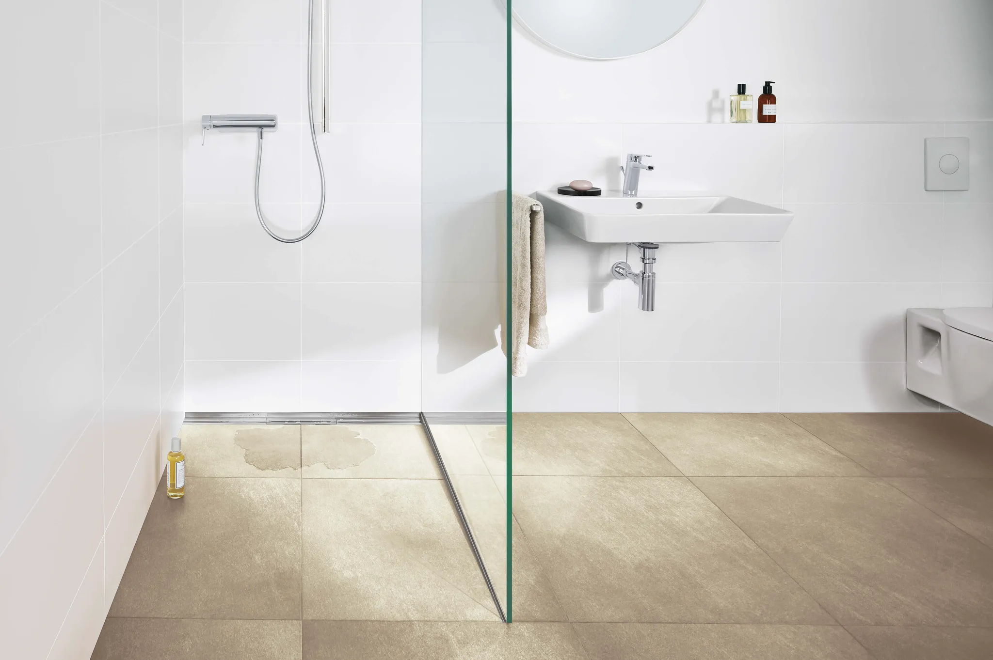 Duschrinne CeraWall Pure, 900 mm