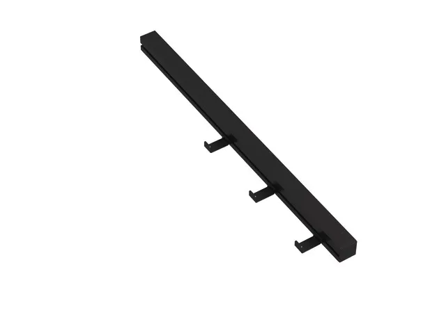 HEWI Ablage pulverbeschichtet in 48,2 × 2,5 × 5,5 cm HEWI Ablage pulverbeschichtet in 48,2 × 2,5 × 5,5 cm