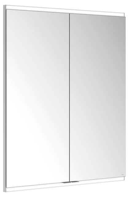 KEUCO Wandeinbau Spiegelschrank 2-türig „Royal Modular 2.0“ in Silber (eloxiert), Unterputz, mit Beleuchtung, mit Steckdosen 800 × 900 × 160 mm KEUCO Wandeinbau Spiegelschrank 2-türig „Royal Modular 2.0“ in Silber (eloxiert), Unterputz, mit Beleuchtung, mit Steckdosen 800 × 900 × 160 mm