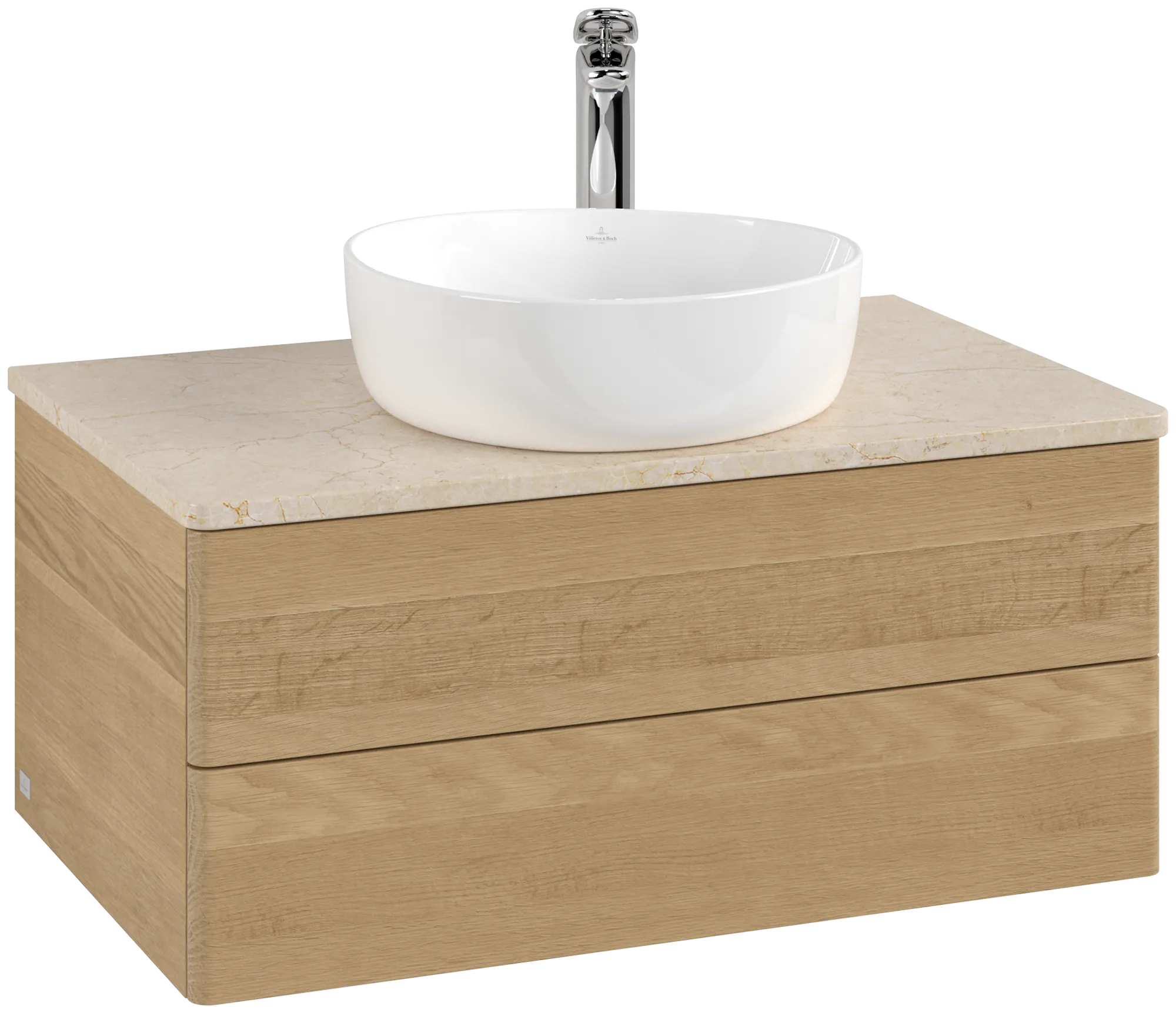 Villeroy & Boch Antao Waschbeckenunterschrank L19_5, 800x360x500mm, Honey Oak