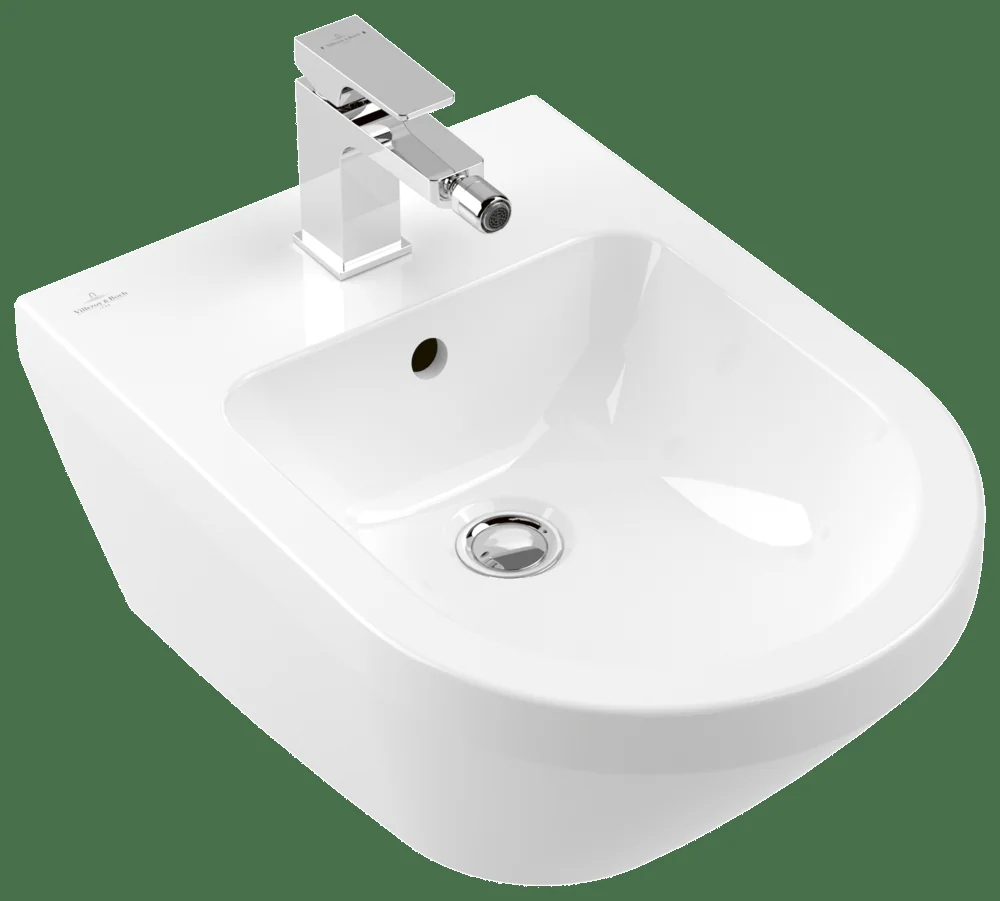 Villeroy & Boch Architectura Bidet wandhängend 772-1 Weiß Alpin