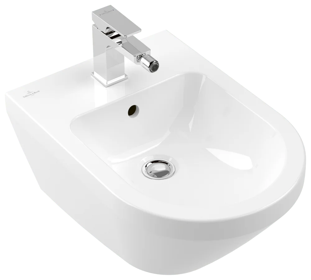 Villeroy & Boch Architectura Bidet wandhängend 772-1 Weiß Alpin