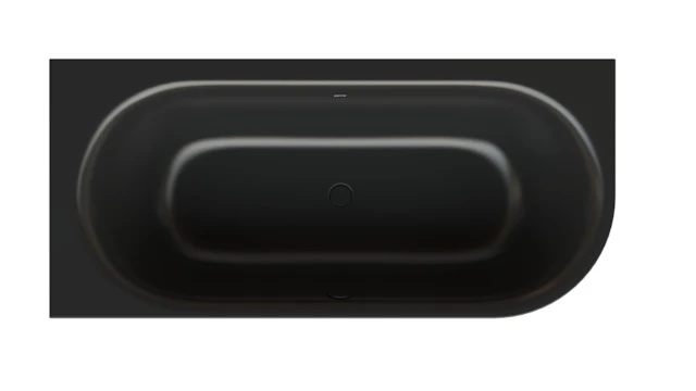 Bette oval Badewanne „BetteLux Oval IV Silhouette“ 185 × 85 cm in Ebony Bette oval Badewanne „BetteLux Oval IV Silhouette“ 185 × 85 cm in Ebony