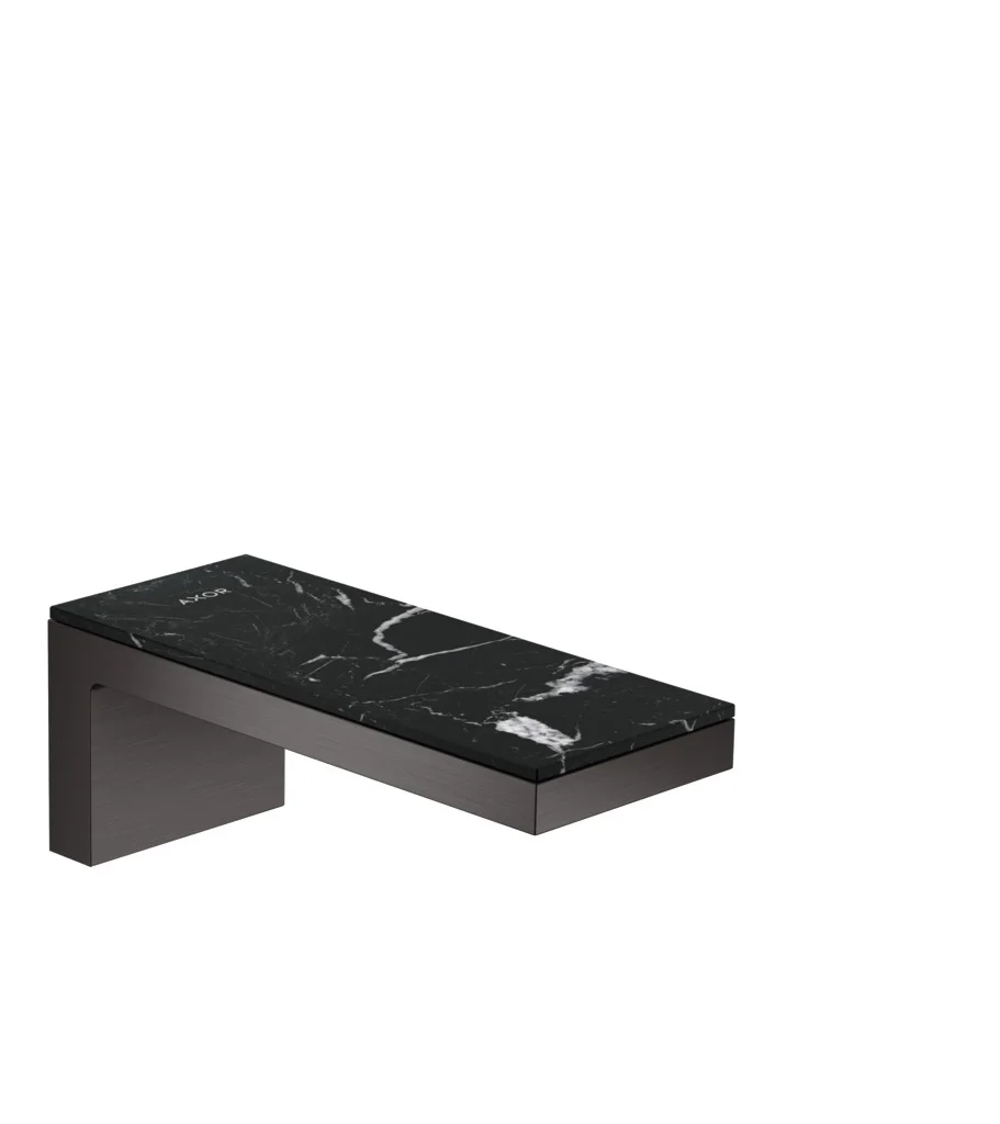 Hansgrohe AXOR MyEdition Platte 200 mm Marmor Nero Marquina abnehmbar