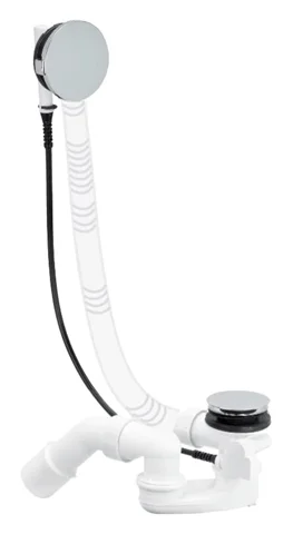 Villeroy & Boch Multiplex Ab- und Überlaufkombination Modell U909504 für Sonderwannen 10 cm in Chrom