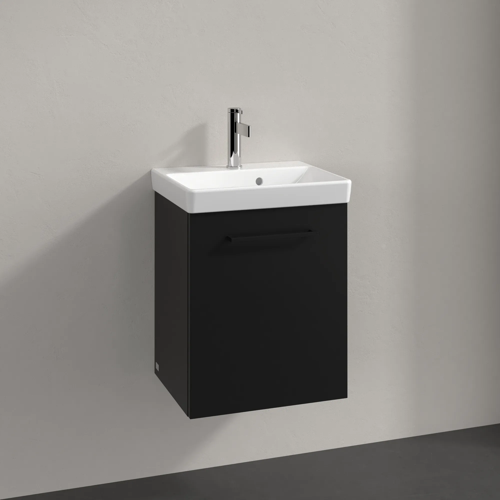 Villeroy & Boch Avento Unterschrank für Unterbauwaschbecken 430x514x384mm Volcano Black