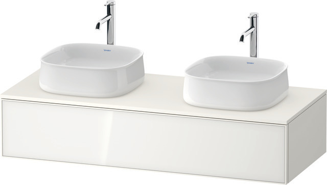 Duravit Waschtischunterschrank wandhängend „Zencha“ 130 × 28,1 × 55 cm