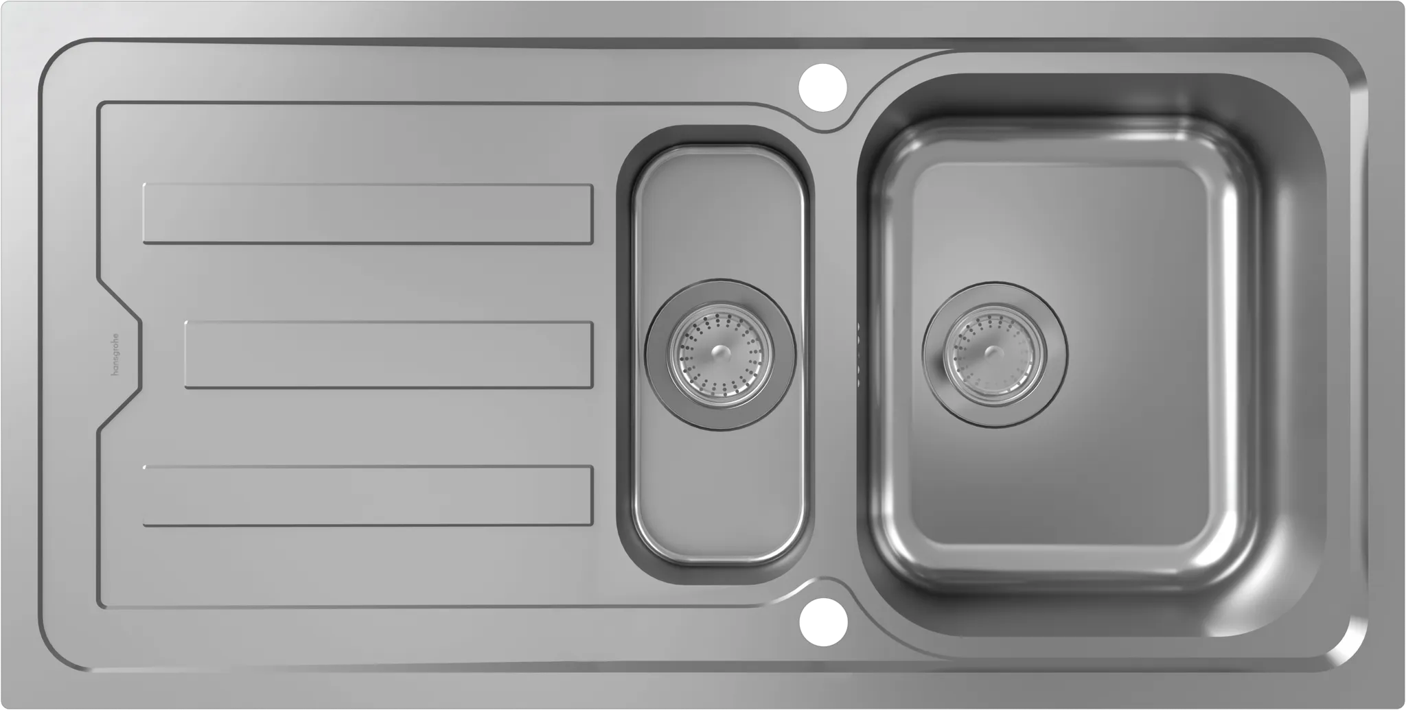 Hansgrohe S44 S440-F517 100 Einbauspüle Edelstahl Hansgrohe S44 S440-F517 100 Einbauspüle Edelstahl