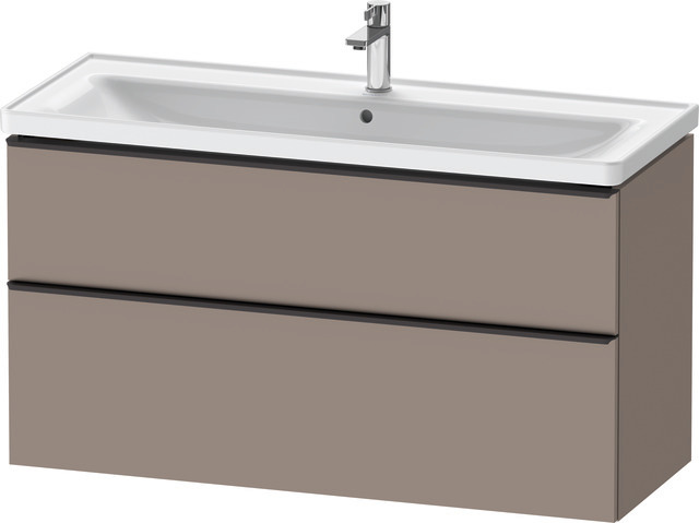 Duravit Waschtischunterschrank wandhängend „D-Neo“ 118,4 × 62,5 × 45,2 cm