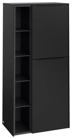 Villeroy & Boch Mittelschrank „Subway 3.0“ 57,4 × 120 × 36,2 × 36,2 cm 2 Türen, Anschlag (Scharnier) rechts, 2 Türen, Anschlag rechts