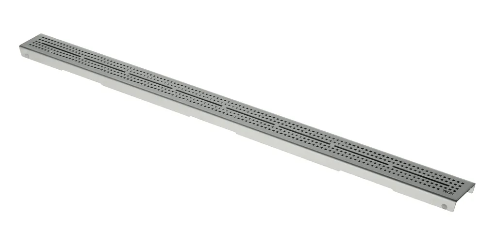 TECEdrainline Designrost "quadratum" 1500 mm Edelstahl gebürstet, gerade