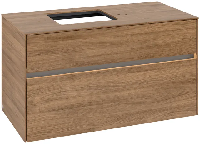 Villeroy & Boch Collaro Waschbeckenunterschrank C126B0, 1000x548x500mm, Kansas Oak