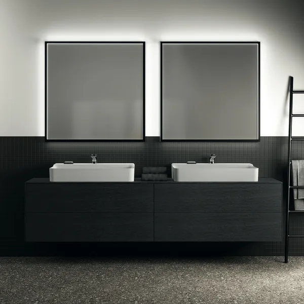 Ideal Standard Spiegel Conca, eckig, 1200x38x1200mm Ideal Standard Spiegel Conca, eckig, 1200x38x1200mm
