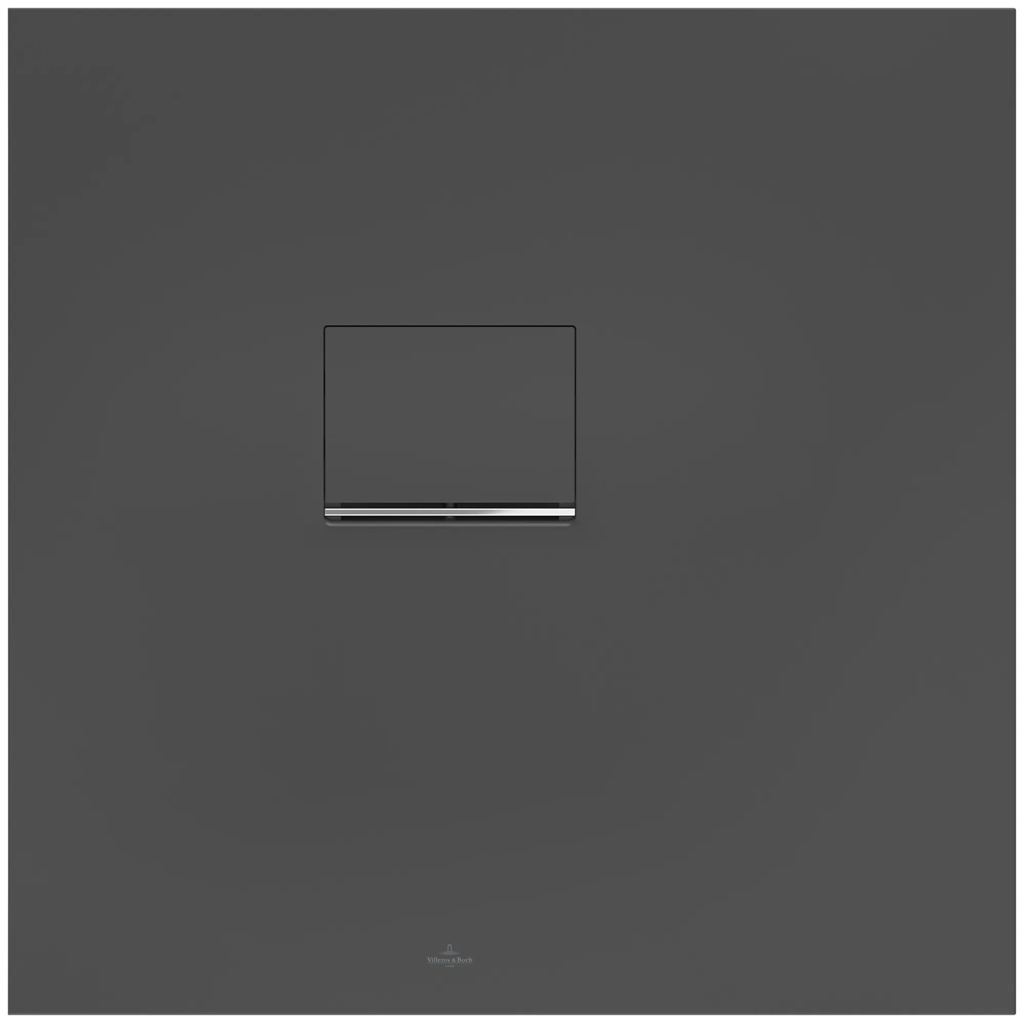 Villeroy & Boch Duschwanne Squaro Infinity, quadratisch, Anthracite, 800x800x40 mm, Quaryl, matt, mit Rutschhemmung Antirutschklasse C Villeroy & Boch Duschwanne Squaro Infinity, quadratisch, Anthracite, 800x800x40 mm, Quaryl, matt, mit Rutschhemmung Antirutschklasse C