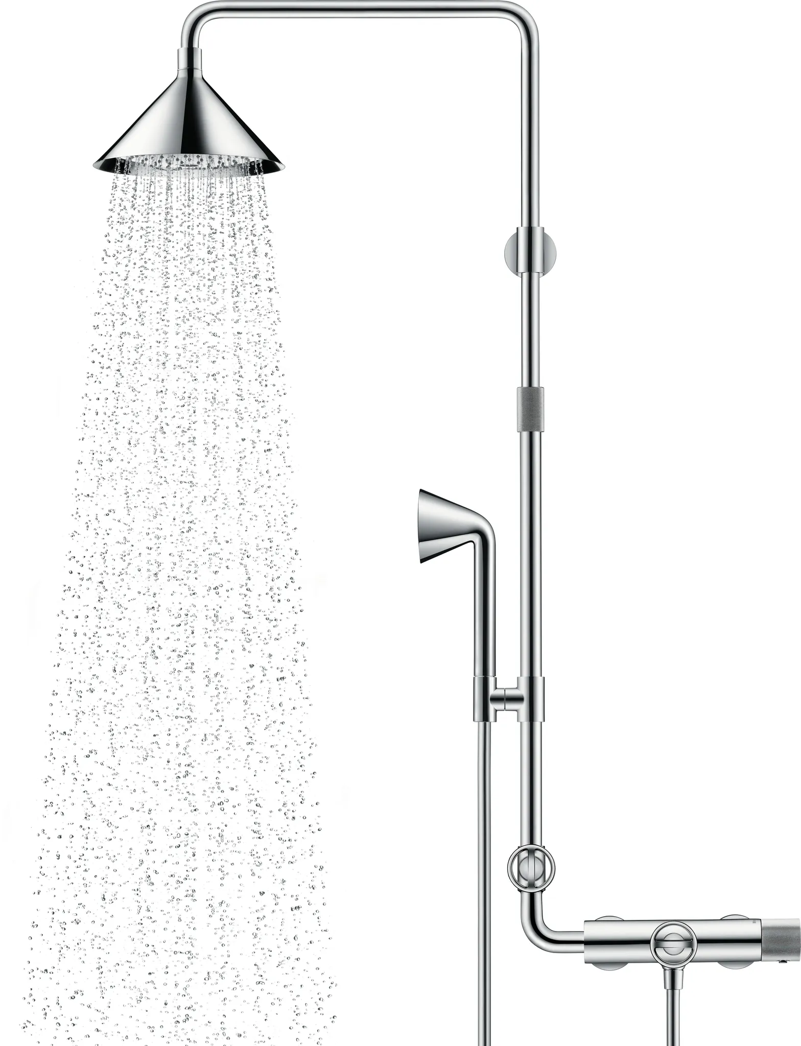 Showerpipe Axor Front chrom