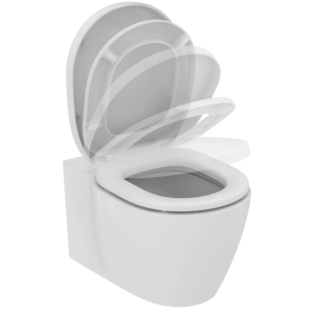 WC-Paket Connect AquaBlade mit WC-Sitz Softclosing 365x540x340mm Weiß