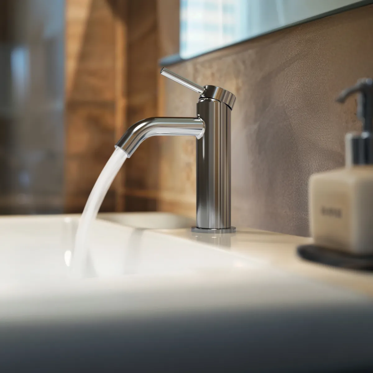 Ideal Standard Waschtischarmatur Ceraline Nuovo Ausladung 105mm mit Push-Open-Ventil BlueStart Chrom Ideal Standard Waschtischarmatur Ceraline Nuovo Ausladung 105mm mit Push-Open-Ventil BlueStart Chrom