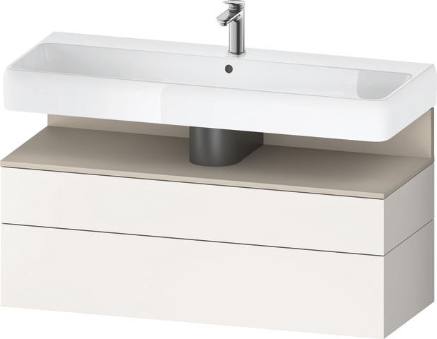 Duravit Waschtischunterschrank wandhängend „Qatego“ 119 × 59 × 47 cm