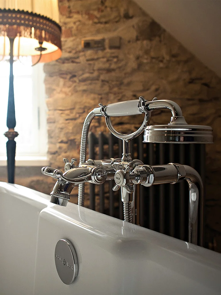 Hansgrohe AXOR Citterio 3-Loch Waschtischarmatur Unterputz, Chrom, Ausladung 226 mm, Kreuzgriff, Normalstrahl, max. Durchfluss 5 l/min