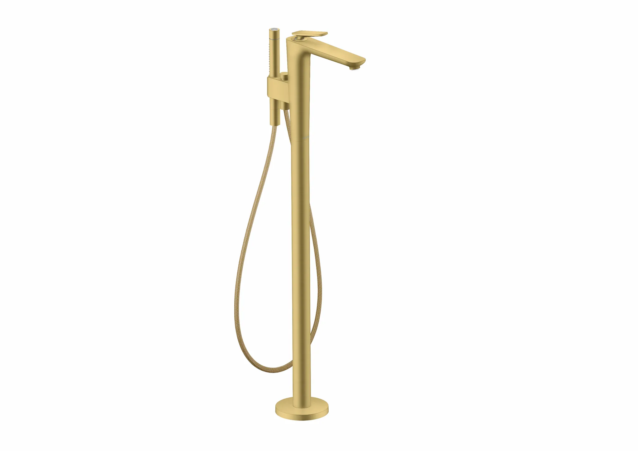 Hansgrohe AXOR Citterio C BB - Einhebel-Wannenmischer bodenstehend, Brushed Brass, Ausladung 194 mm