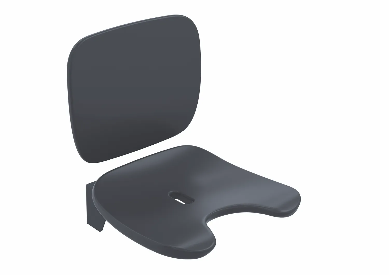 Klappsitz „Serie 802 LifeSystem“ in Anthrazit glänzend / Anthrazit matt Klappsitz „Serie 802 LifeSystem“ in Anthrazit glänzend / Anthrazit matt