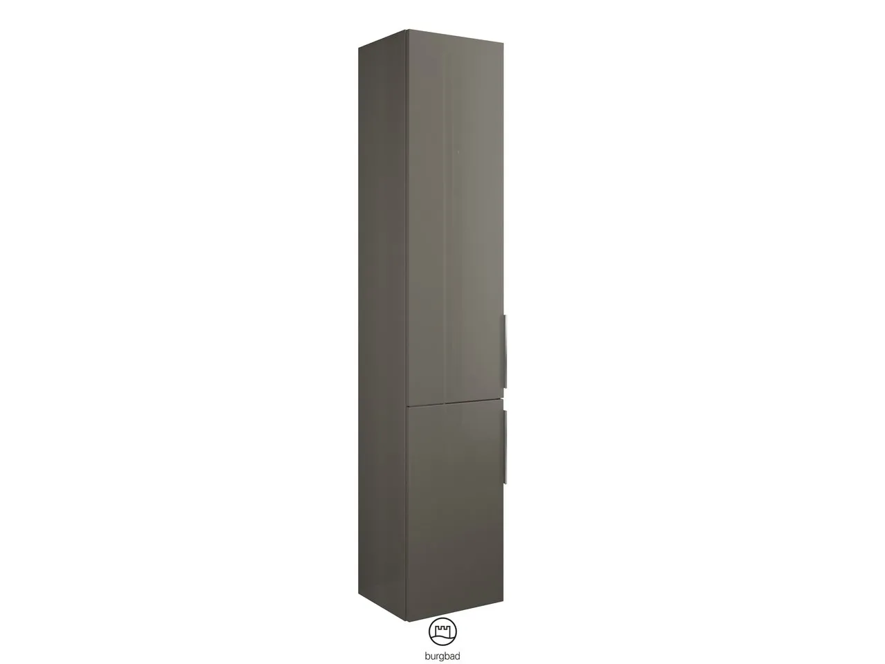 Hochschrank, 2 Türen;1 Innenschublade;4 Glaseinlegeböden;1 fester Boden, Tiefe: 320 mm, Breite: 350 mm, Höhe: 1760 mm