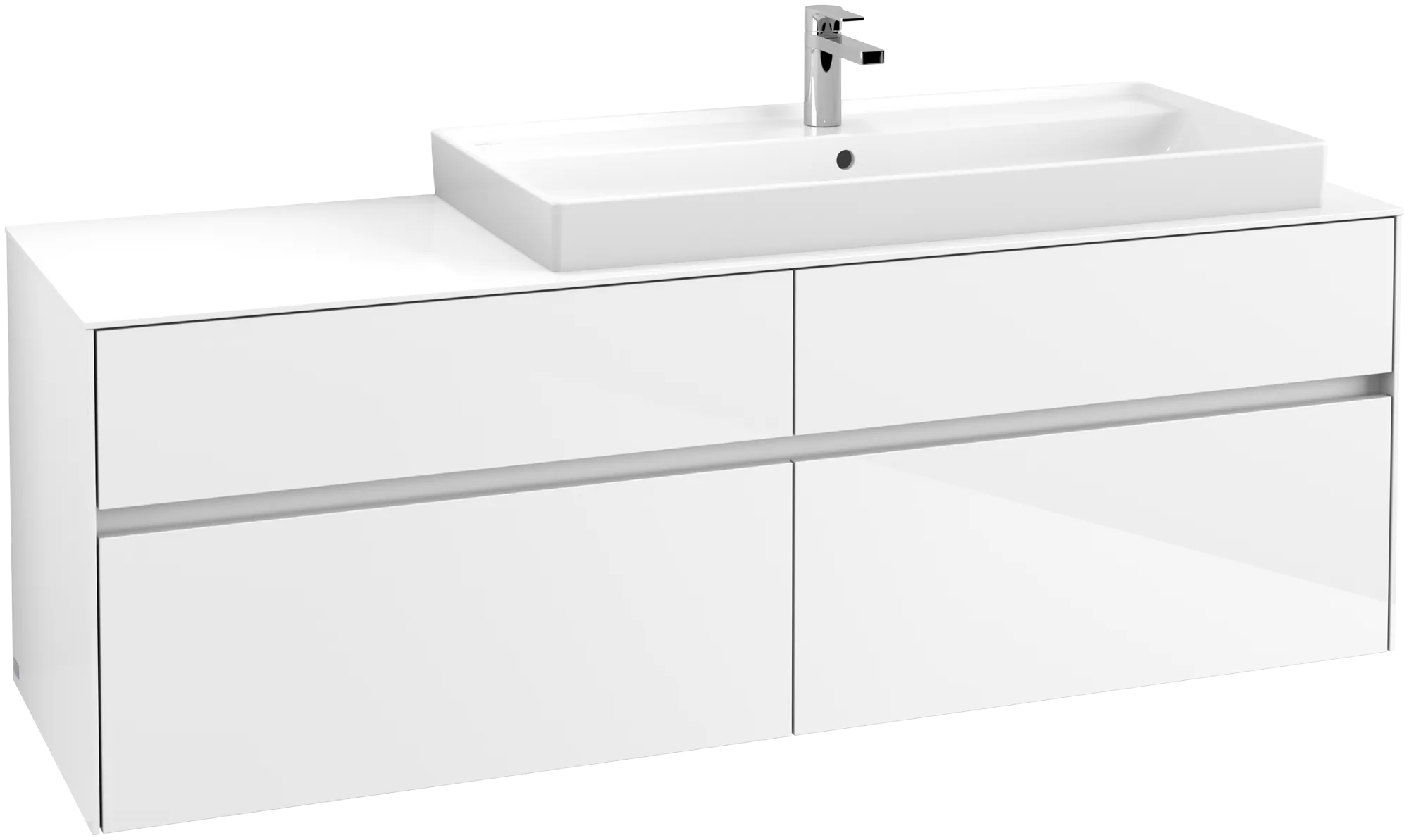 Villeroy & Boch Collaro Waschbeckenunterschrank C030B0 Glossy White