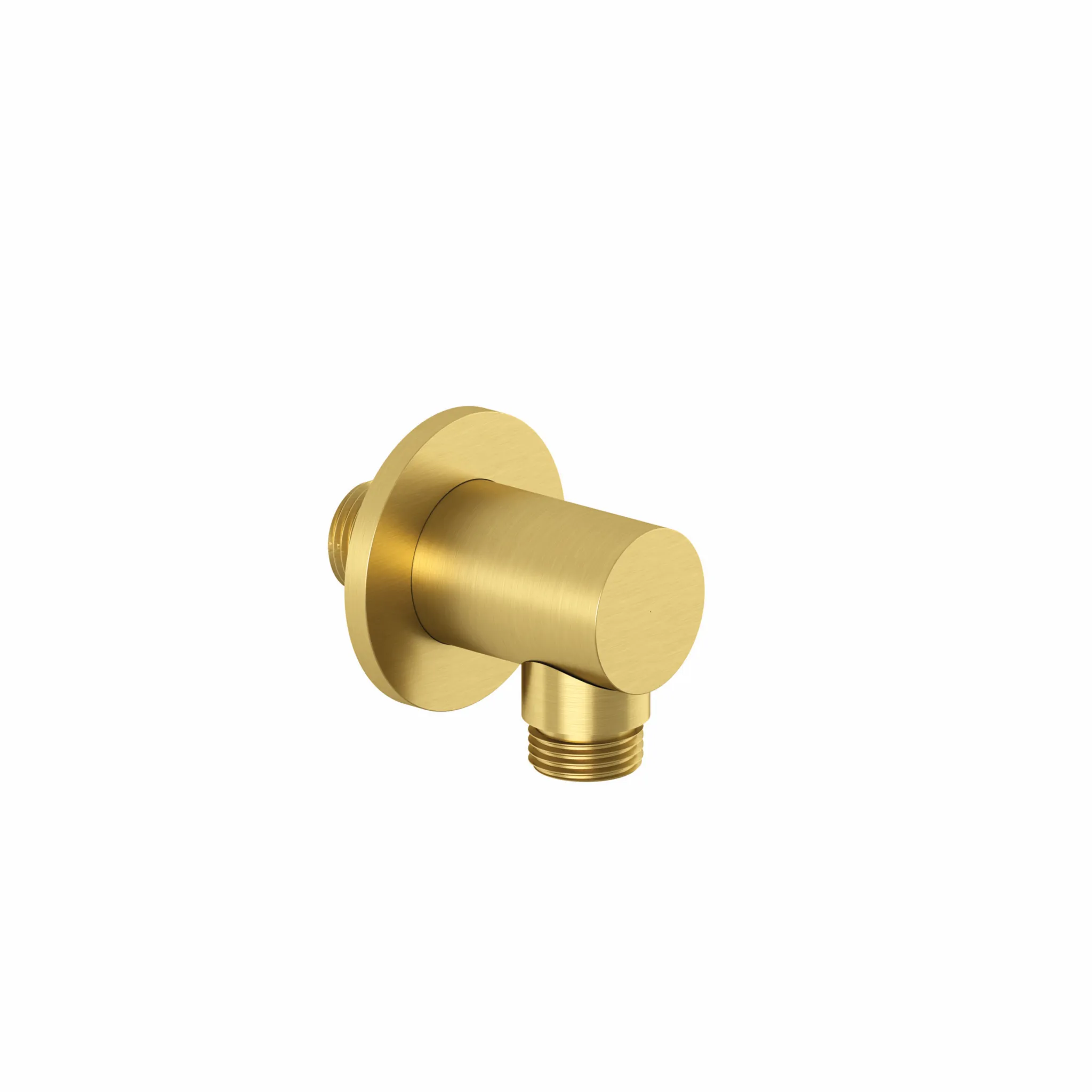Kludi A-QA Wandanschlussbogen rund Brushed Gold PVD, DN 15, Ausladung 48 mm Kludi A-QA Wandanschlussbogen rund Brushed Gold PVD, DN 15, Ausladung 48 mm