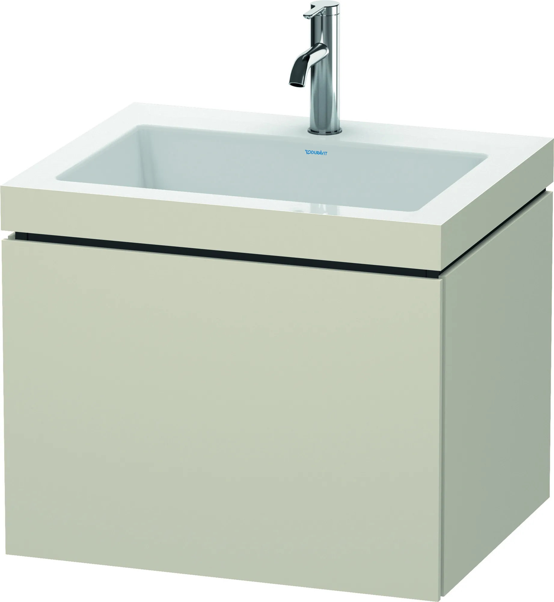 Duravit Möbelset c-shaped Set wandhängend wandhängend „L-Cube“ 60 × 50 × 48 cm Taupe Matt Duravit Möbelset c-shaped Set wandhängend wandhängend „L-Cube“ 60 × 50 × 48 cm Taupe Matt