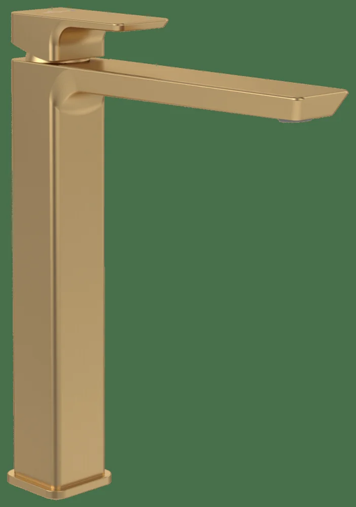 Villeroy & Boch Subway 3.0 Einhebel-Waschtischarmatur erhöht TVW112004000 51x295x238mm Brushed Gold