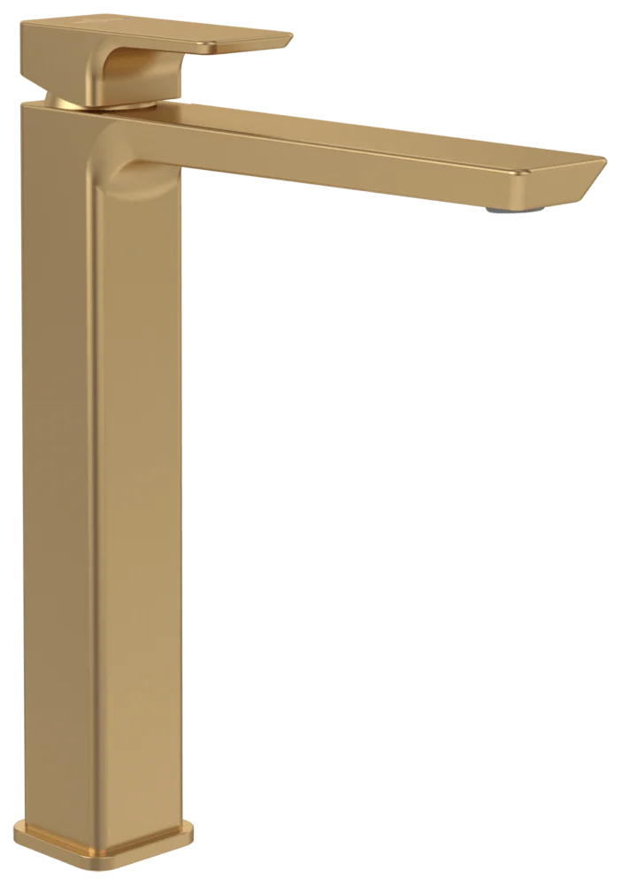 Villeroy & Boch Subway 3.0 Einhebel-Waschtischarmatur erhöht TVW112004000 51x295x238mm Brushed Gold