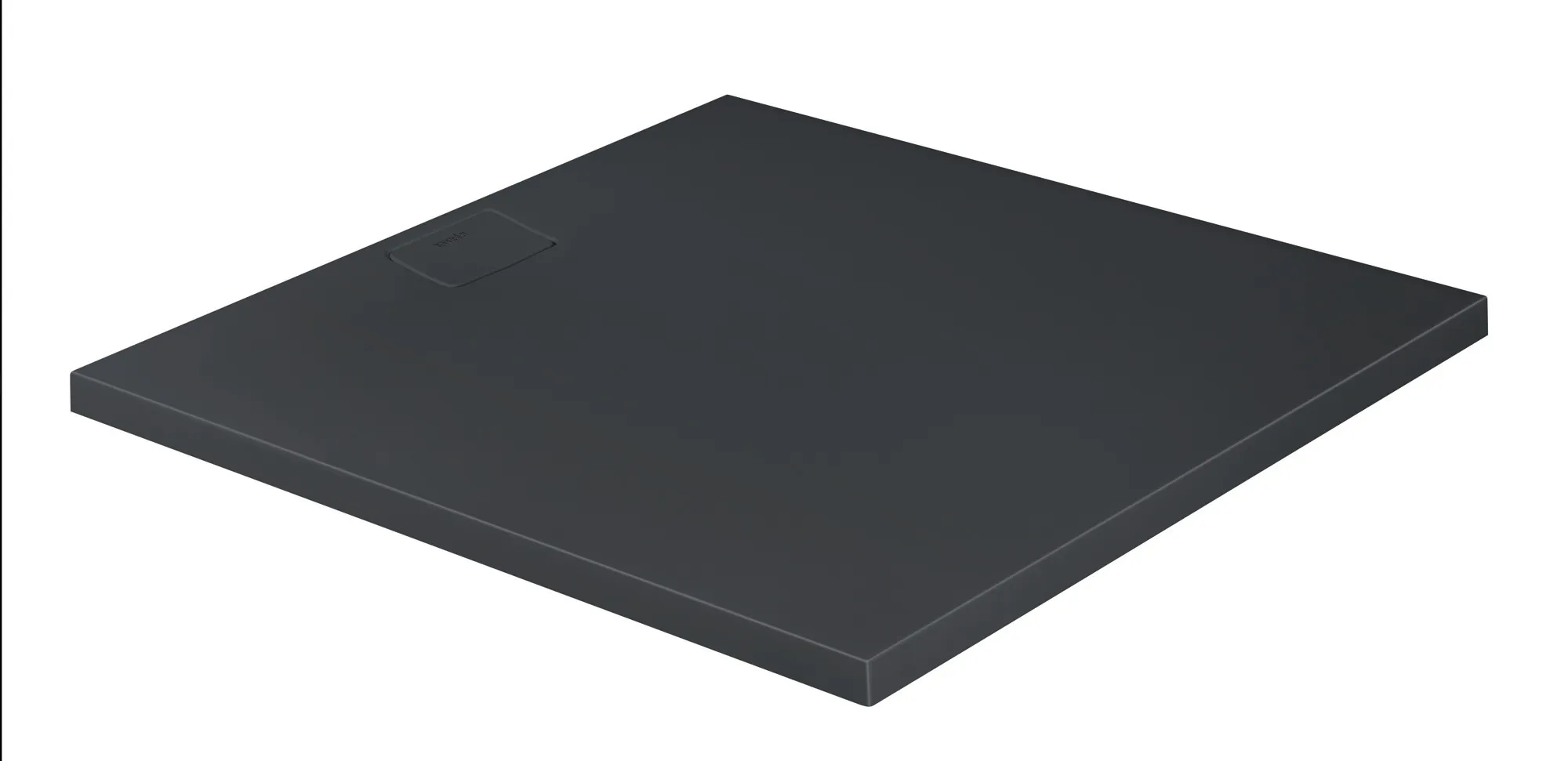 Duravit quadrat Duschwanne „Stonetto“ 120 × 120 cm in Anthrazit Matt Duravit quadrat Duschwanne „Stonetto“ 120 × 120 cm in Anthrazit Matt