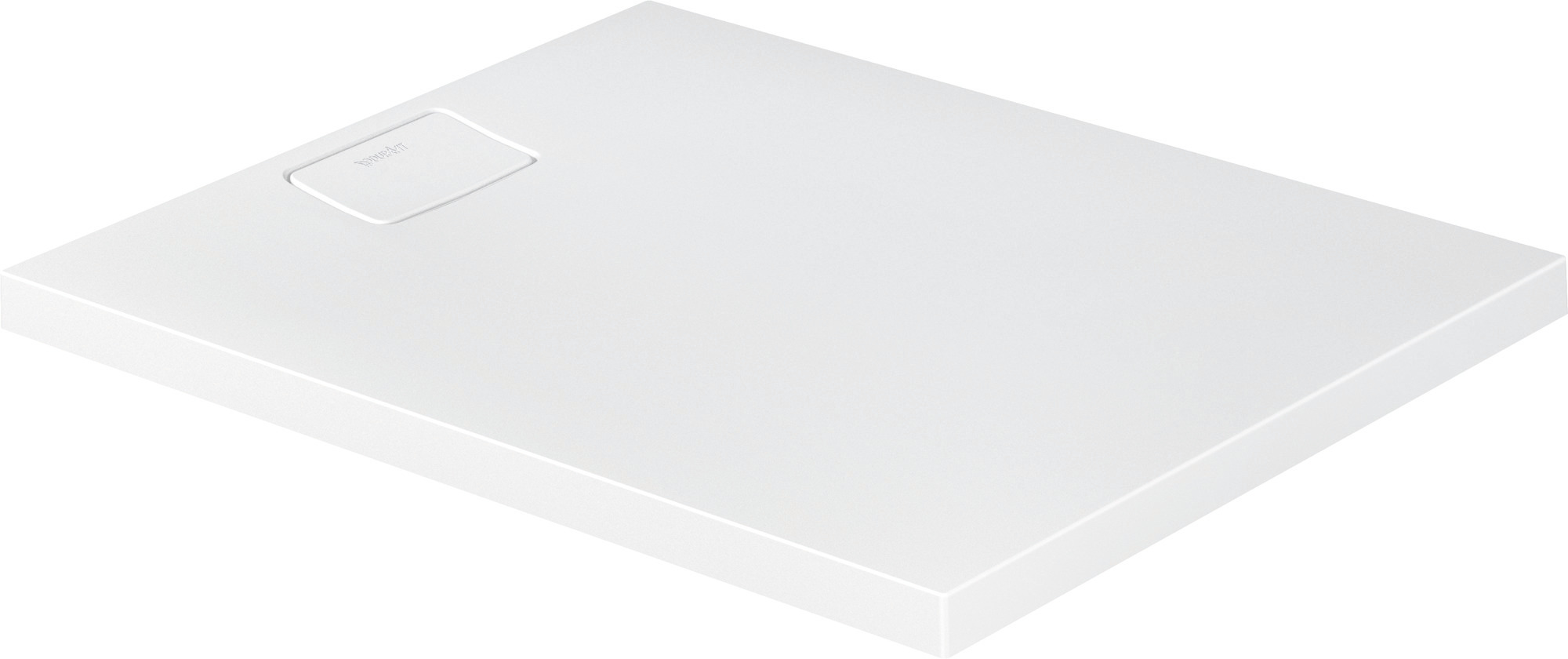 Duravit rechteck Duschwanne „Stonetto“ 100 × 80 cm in Weiß Matt