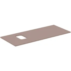 Ideal Standard Waschtischplatte i.life B, links Ausschnitt, 1202x507x18mm, Greige Ideal Standard Waschtischplatte i.life B, links Ausschnitt, 1202x507x18mm, Greige