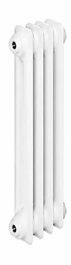 ASW HG-TEC DIN-Stahlradiator, 4 Glieder, Höhe 600 mm, Nabenabstand 500 mm, Länge 200 mm, Tiefe 110 mm in RAL 9010 ASW HG-TEC DIN-Stahlradiator, 4 Glieder, Höhe 600 mm, Nabenabstand 500 mm, Länge 200 mm, Tiefe 110 mm in RAL 9010