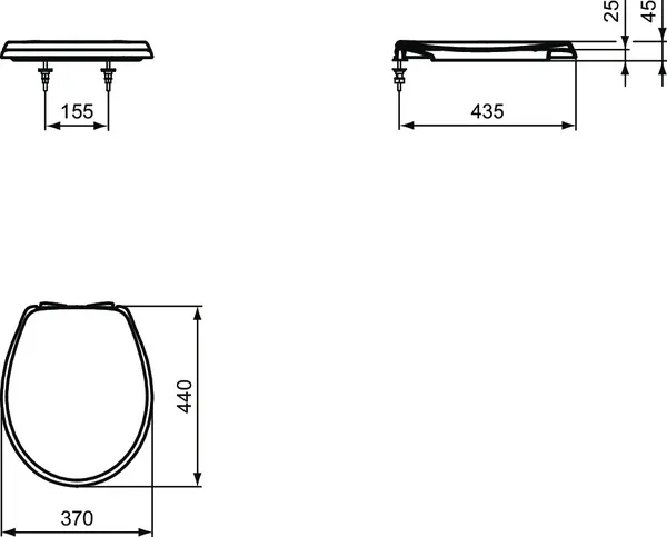 Ideal Standard WC-Sitz „Eurovit“