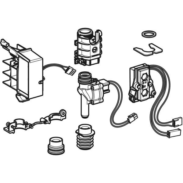 Geberit Austauschset für Urinalsteuerung elektronisch, Netzbetrieb Geberit Austauschset für Urinalsteuerung elektronisch, Netzbetrieb