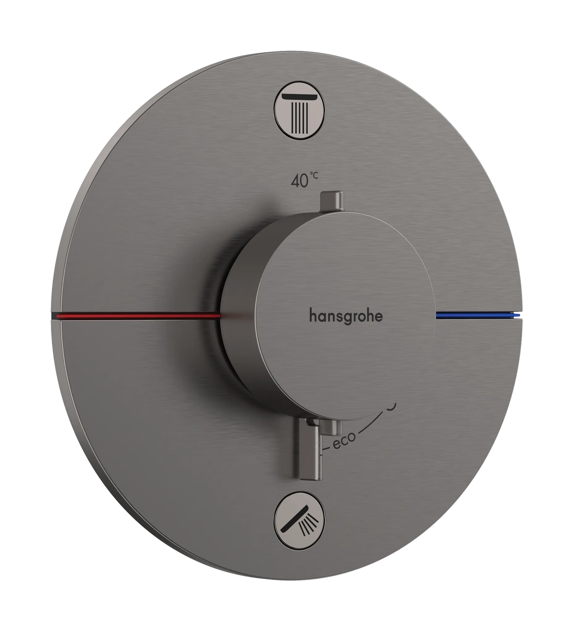 ShowerSelect Comfort S Thermostat Unterputz für 2 Verbraucher Chrom ShowerSelect Comfort S Thermostat Unterputz für 2 Verbraucher Chrom