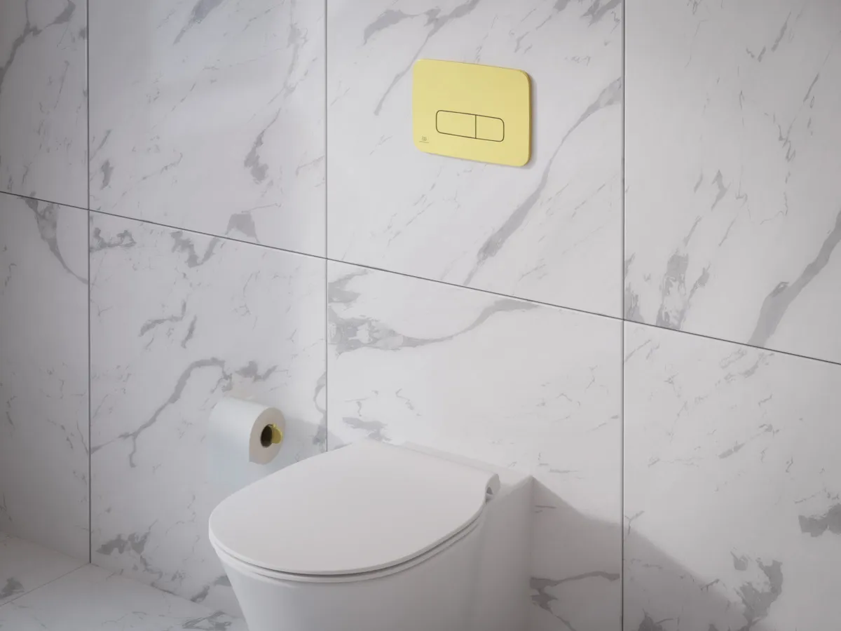 Ideal Standard Conca Papierrollenhalter, rund, Brushed Gold Ideal Standard Conca Papierrollenhalter, rund, Brushed Gold