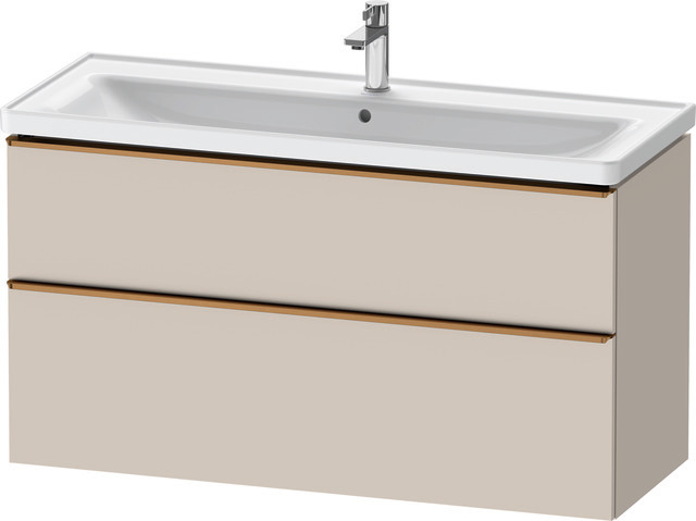 Duravit Waschtischunterschrank wandhängend „D-Neo“ 118,4 × 62,5 × 45,2 cm