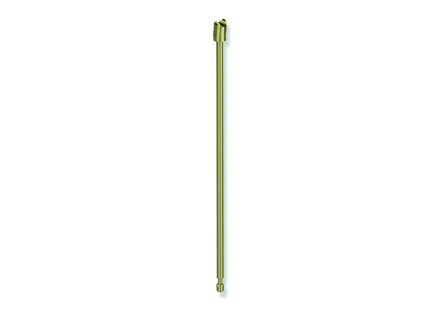 HEWI Bodenstütze System 900, Edelstahl, PVD, 760 mm